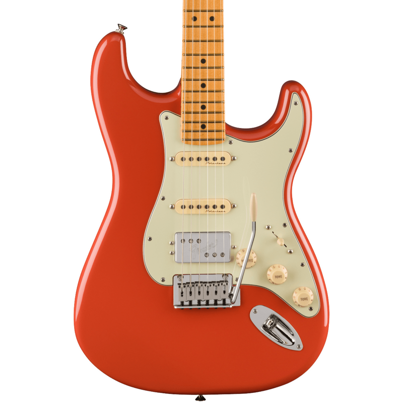 Fender Player Plus Stratocaster HSS Electric Guitar, Maple, Fiesta Red