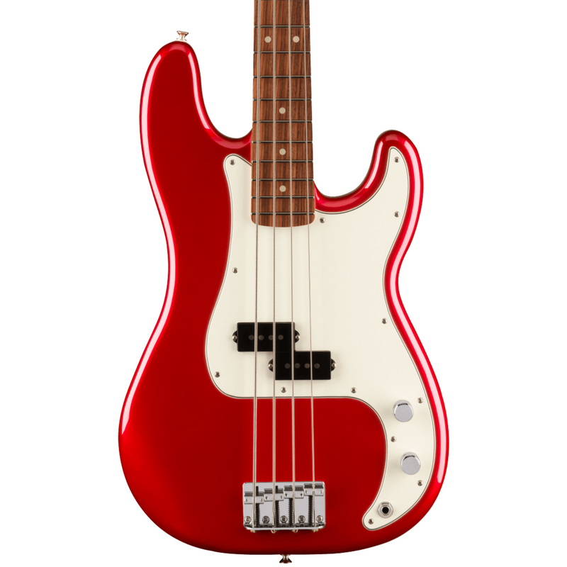 Fender Player Precision Bass Guitar, Pau Ferro, Candy Apple Red