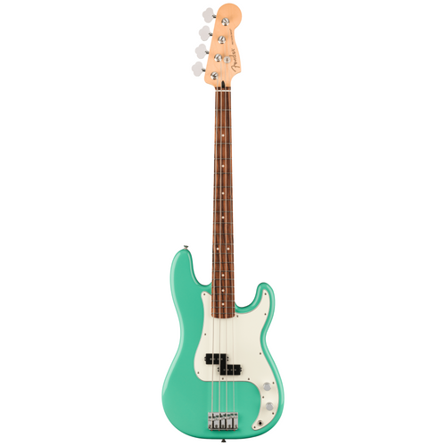 Fender Player Precision Bass Guitar, Pau Ferro, Sea Foam Green