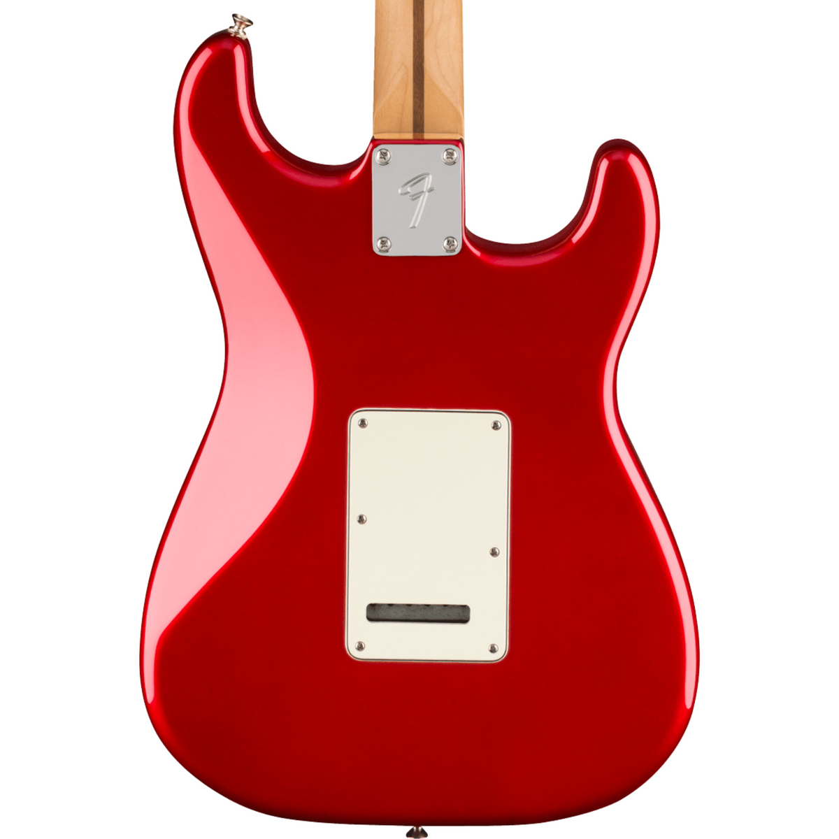Fender Player Stratocaster Electric Guitar, Lefty, Maple, Candy Apple Red