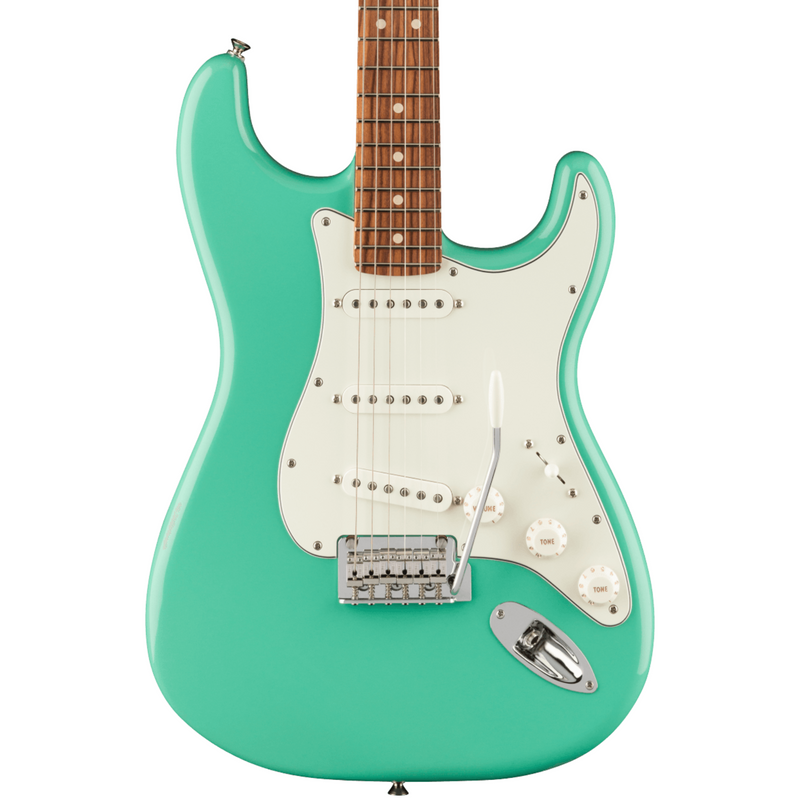 Fender Player Stratocaster Electric Guitar, Pau Ferro, Sea Foam Green