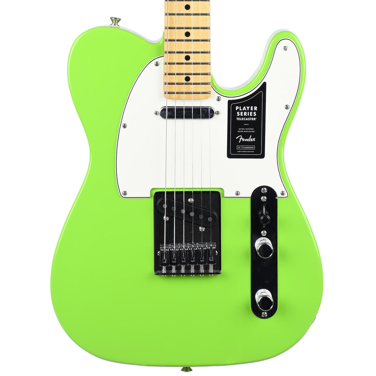 Fender Player Telecaster Maple Fingerboard Electron Green