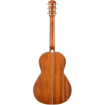 Fender PM-2 Parlor All Mahogany With Case - Natural