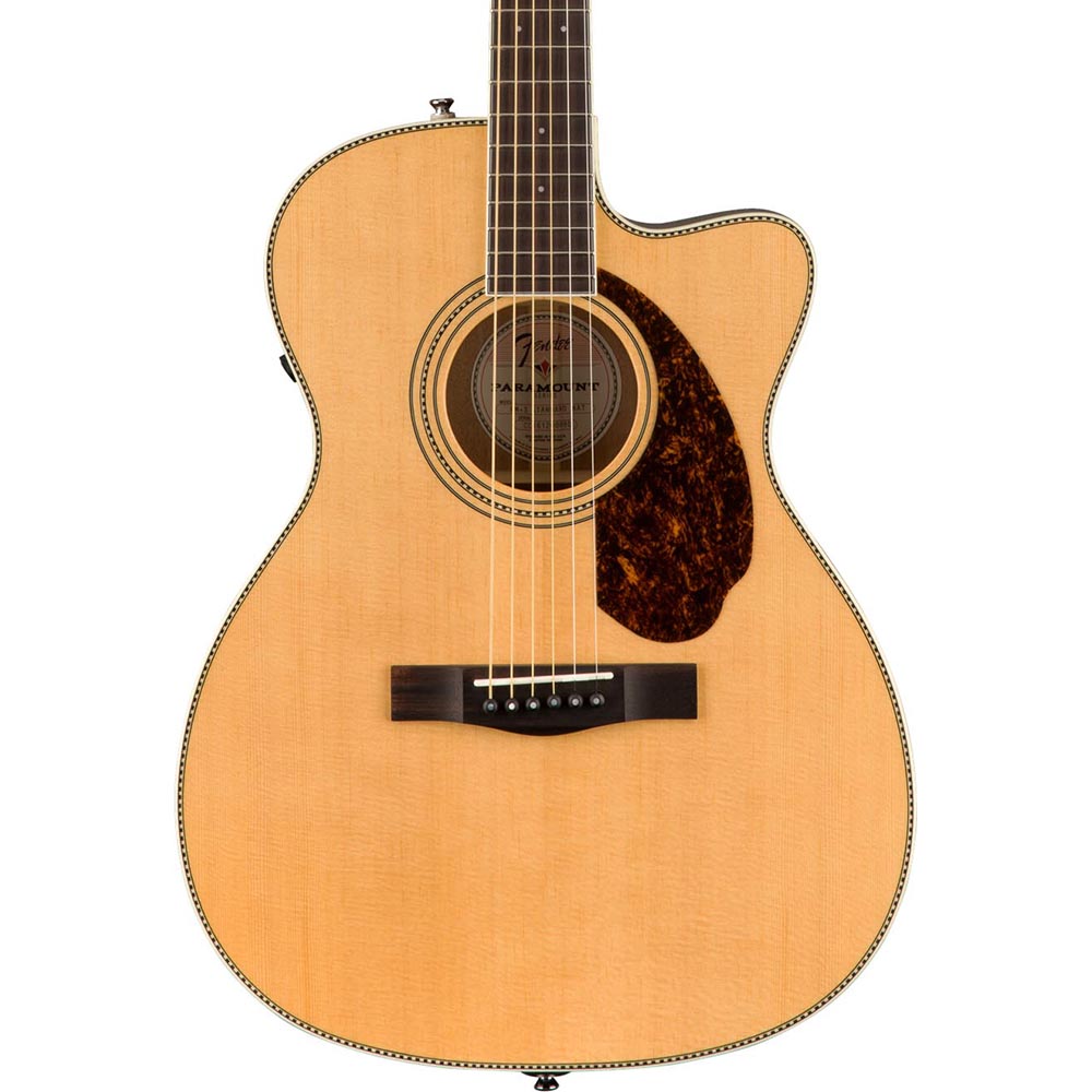 Fender PM-3 Triple-0 Standard Acoustic Guitar, Ovangkol, Natural With Case