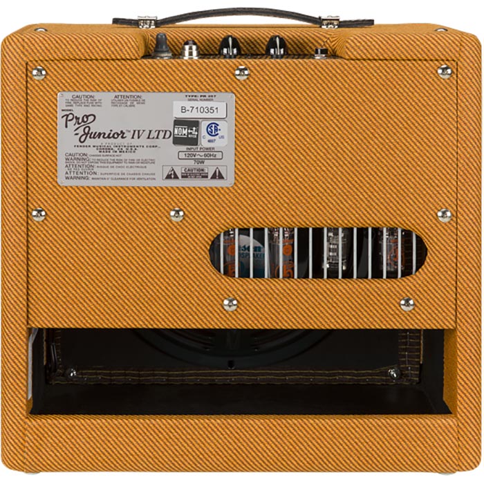 Fender Pro Junior IV Tube Combo Guitar Amplifier - Lacquered Tweed - 120V