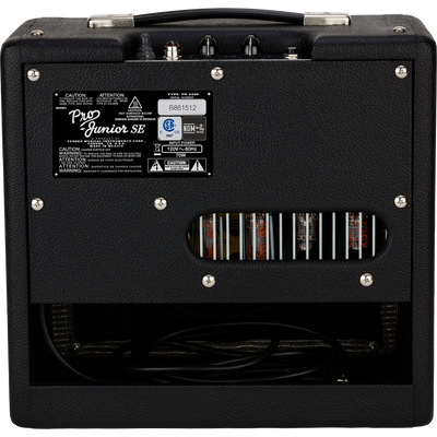 Fender Pro Junior IV SE Tube Combo Guitar Amplifier, Black, 120V