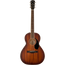 Fender PS-220E Parlor With Case, All Mahogany, Ovangkol, Aged Cognac Burst