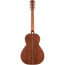 Fender PS-220E Parlor With Case, All Mahogany, Ovangkol, Aged Cognac Burst
