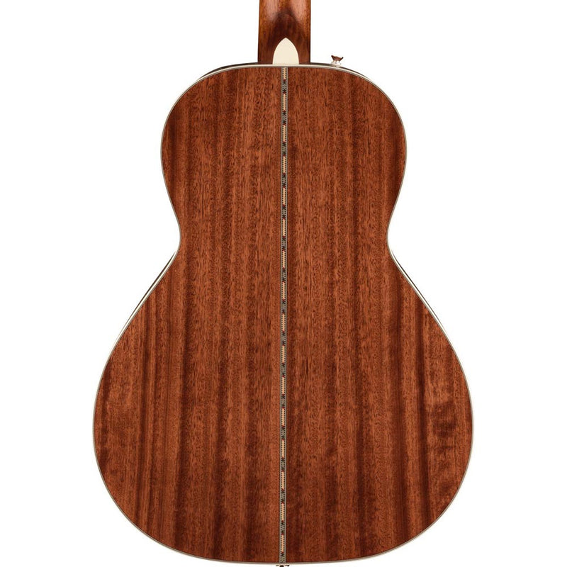 Fender PS-220E Parlor Acoustic Guitar With Case, Ovangkol, Natural