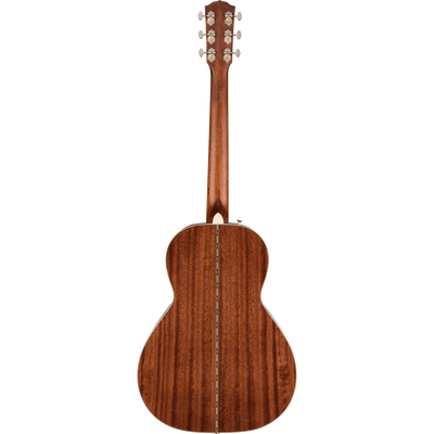 Fender PS-220E Parlor Acoustic Guitar With Case, Ovangkol, Natural