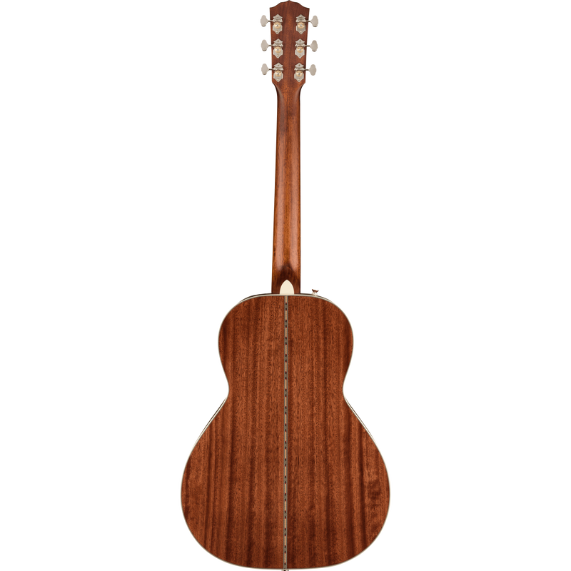 Fender PS-220E Parlor Acoustic Guitar With Case, Ovangkol, Natural