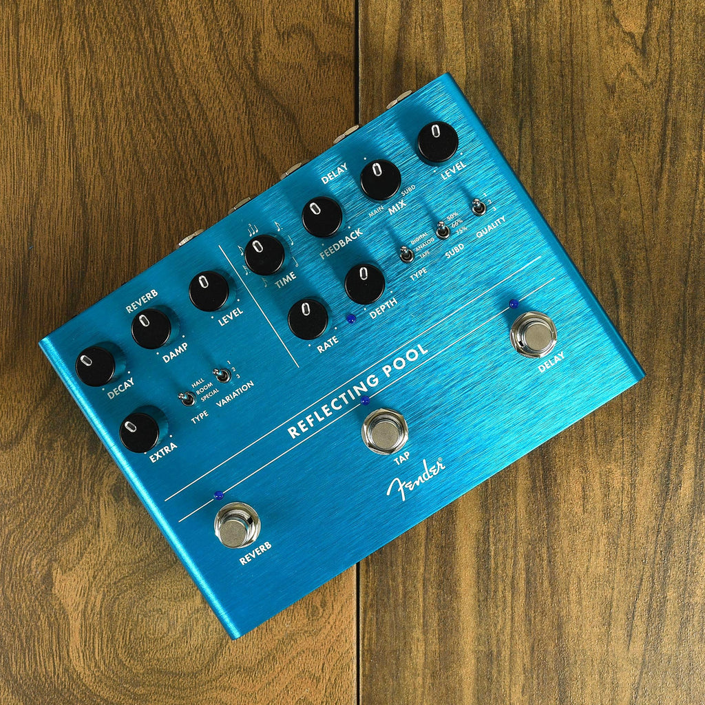 fender delay reverb pedal Fender Reflecting Pool Delay Reverb