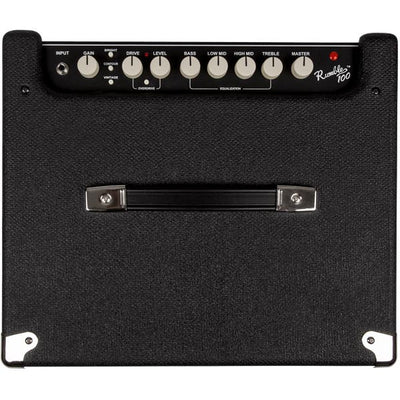 Fender Rumble 100 V3 Bass Guitar Combo Amplifier, Black