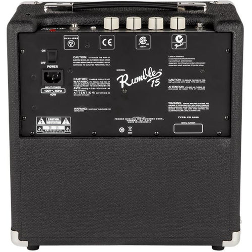Fender Rumble 15 V3 - Black