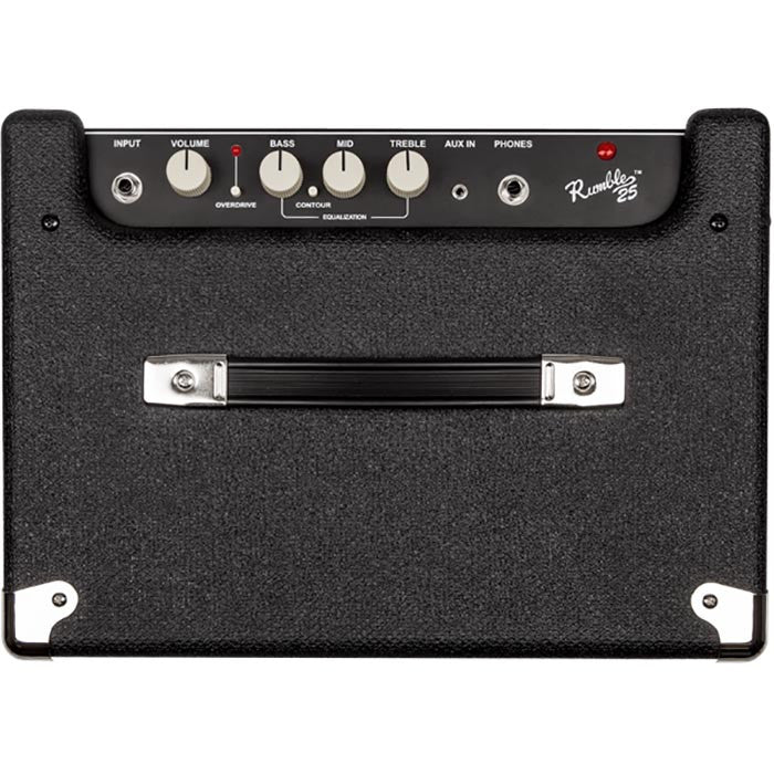 Fender Rumble 25 (V3) - 120V - Black/Silver