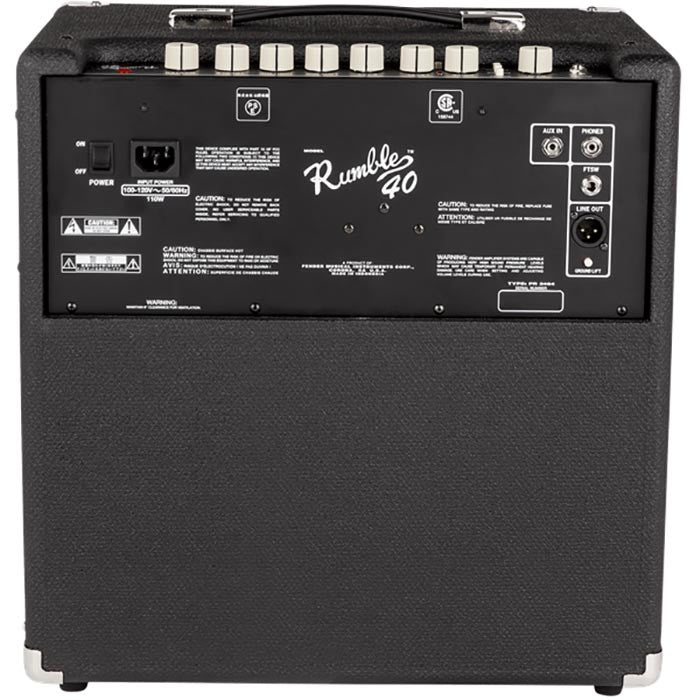 Fender Rumble 40 V3 - 120V - Black
