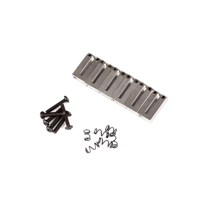 Fender Saddle Assembly, Strat, American Series ’86-’07, Chrome, Set Of 6