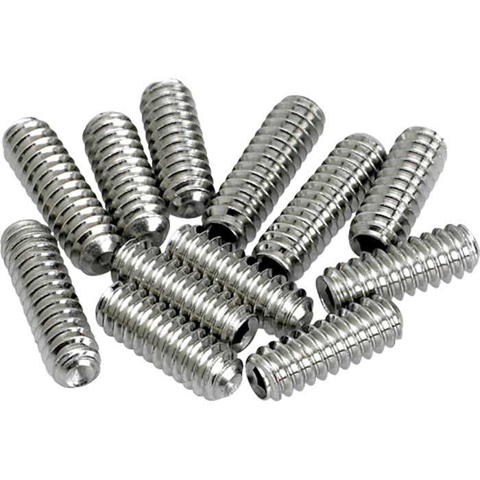 Fender Saddle Height Adjust Screws, American Vintage Series Guitars, Nickel (12)