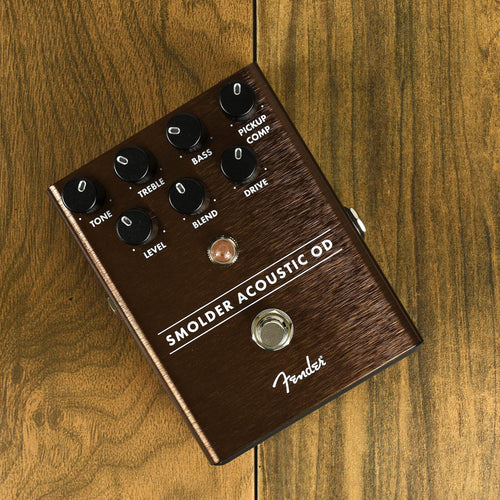 overdrive pedal for acoustic guitar Fender Smolder Acoustic Overdrive