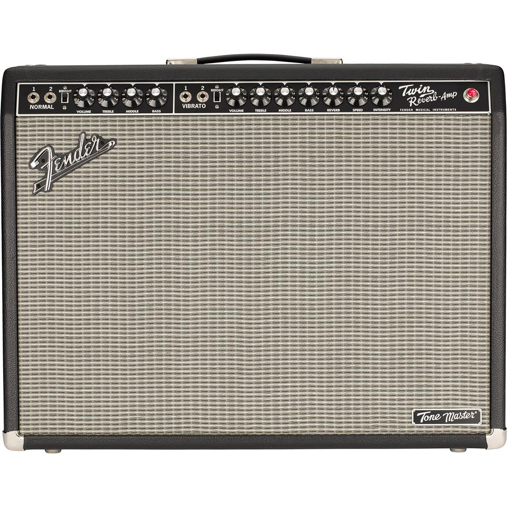 Fender Tone Master Twin Reverb Amplifier, 200W, Black