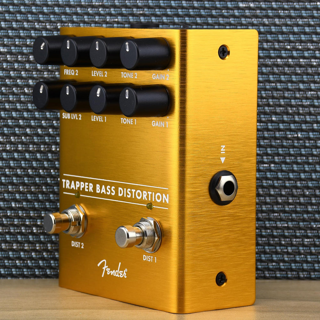 bass distortion pedal for metal Fender Trapper Bass Distortion Pedal