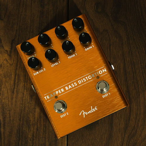 bass distortion pedal Fender Trapper Bass Distortion Pedal