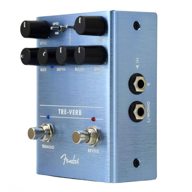 Fender Tre-Verb Pedal de Reverb y Trémolo Digital | Gear4music Fender Tre-Verb Pedal de Reverb y Trémolo Digital | Gear4music