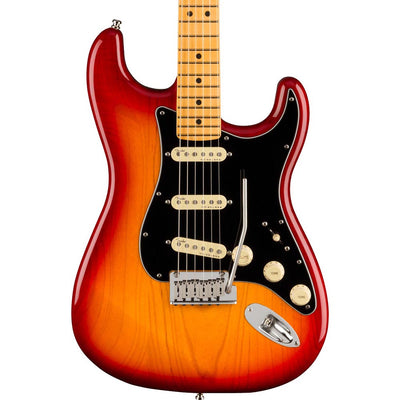 Fender Ultra Luxe Stratocaster Maple, Plasma Red Burst