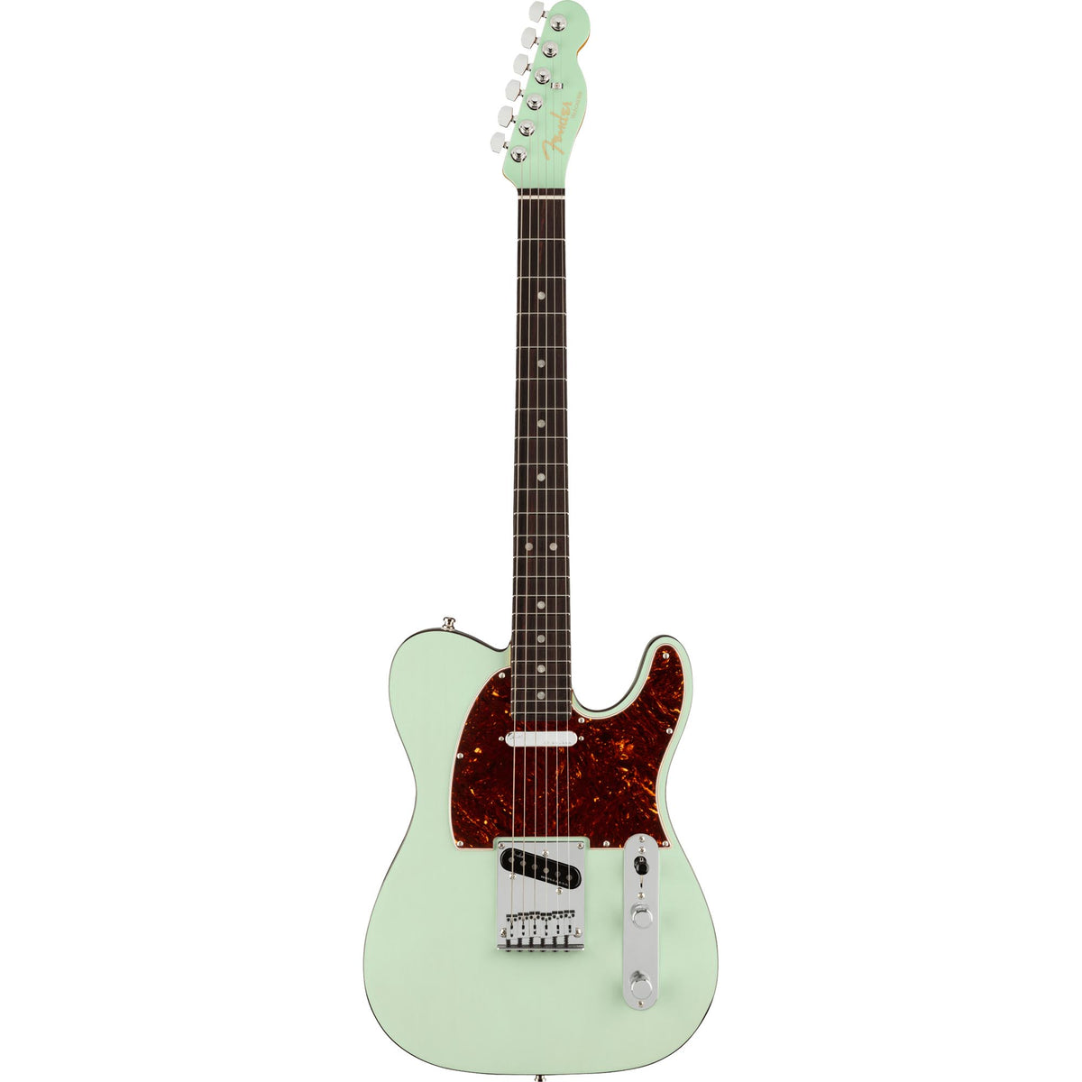 Fender Ultra Luxe Telecaster Rosewood, Transparent Surf Green