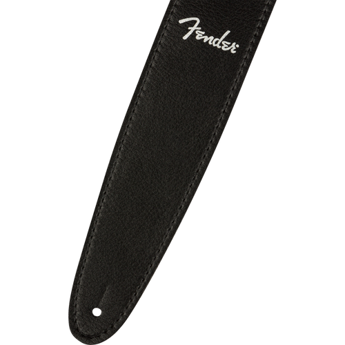 Fender Vegan Leather Strap, Black, 2.5"