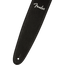 Fender Vegan Leather Strap, Black, 2.5"