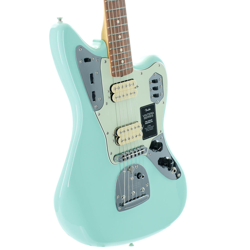 Fender Vintera '60s Jaguar Modified Pau Ferro HH, Surf Green