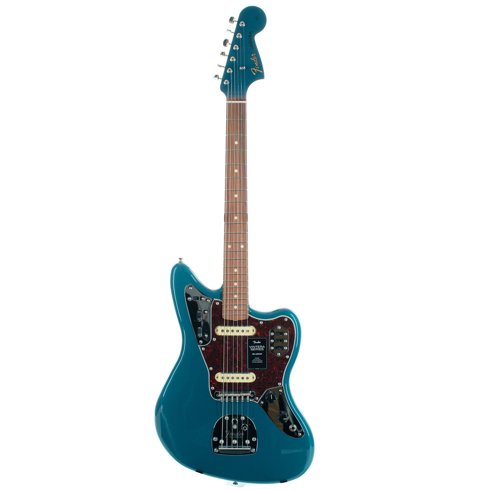 Fender Vintera '60s Jaguar Pau Ferro, Ocean Turquoise – Russo Music