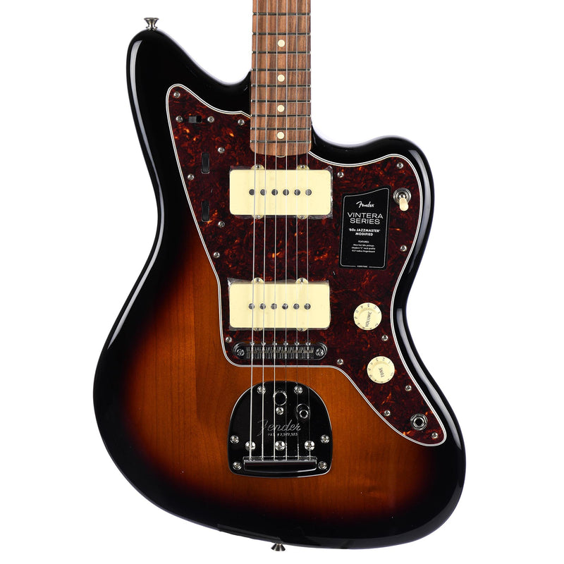 Fender Vintera '60s Jazzmaster Modified Pau Ferro, 3 Color Sunburst