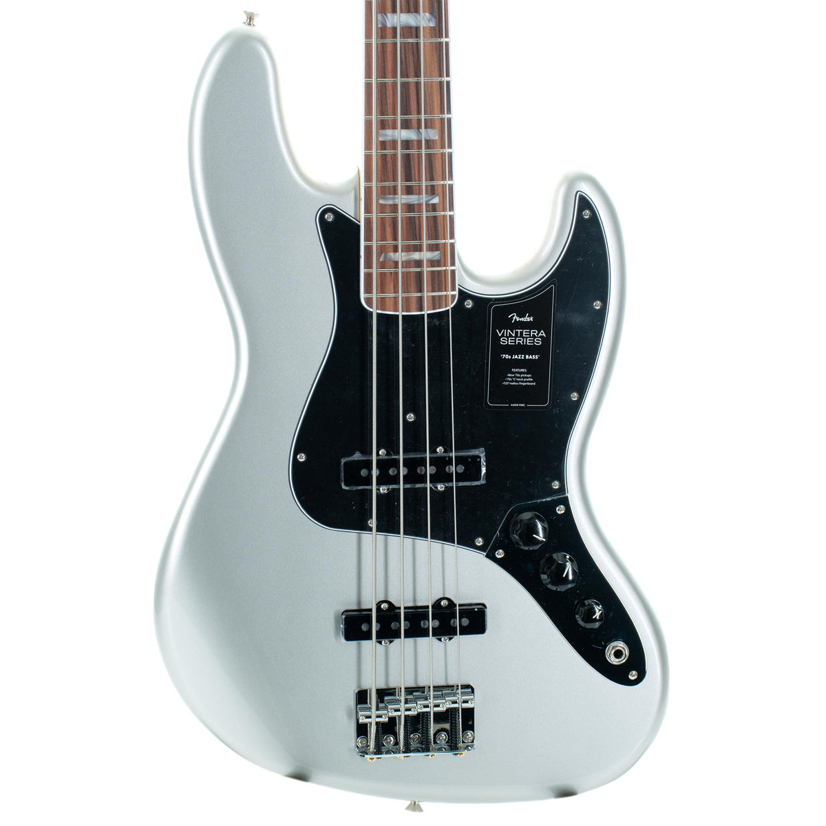 Fender Vintera '70s Jazz Bass Pau Ferro, Inca Silver
