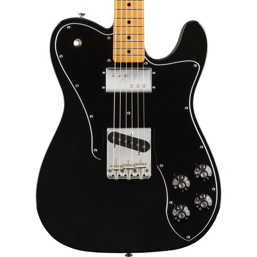 Fender Vintera '70s Telecaster Custom Maple Fingerboard, Black