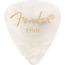 Fender White Moto Picks 12 Pack Thin