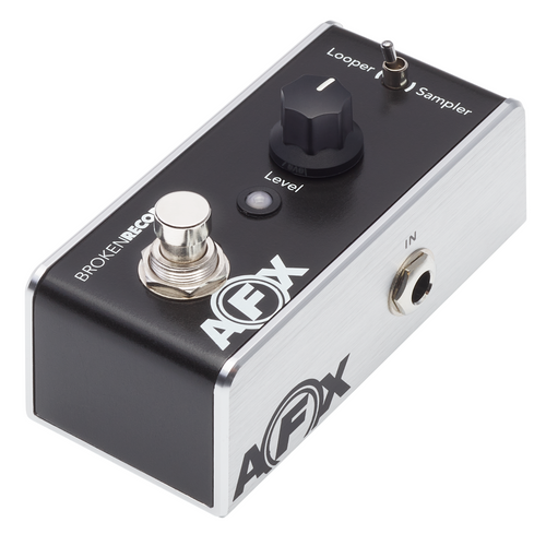 guitar pedal sampler Fishman AFX Broken Record Mini Looper/Sampler Guitar Effect Pedal