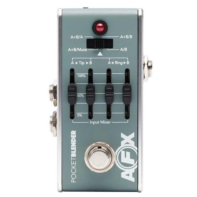 Fishman AFX Pocket Blender Mini A/B/Y and D.I. Guitar Effect Pedal
