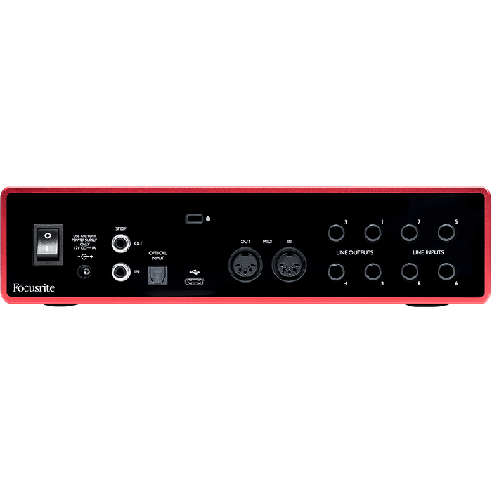 Focusrite Scarlett 18I8 3rd Generation USB Audio Interface