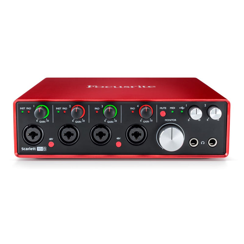 Focusrite Scarlett 18I8 Interface - 2nd Generation