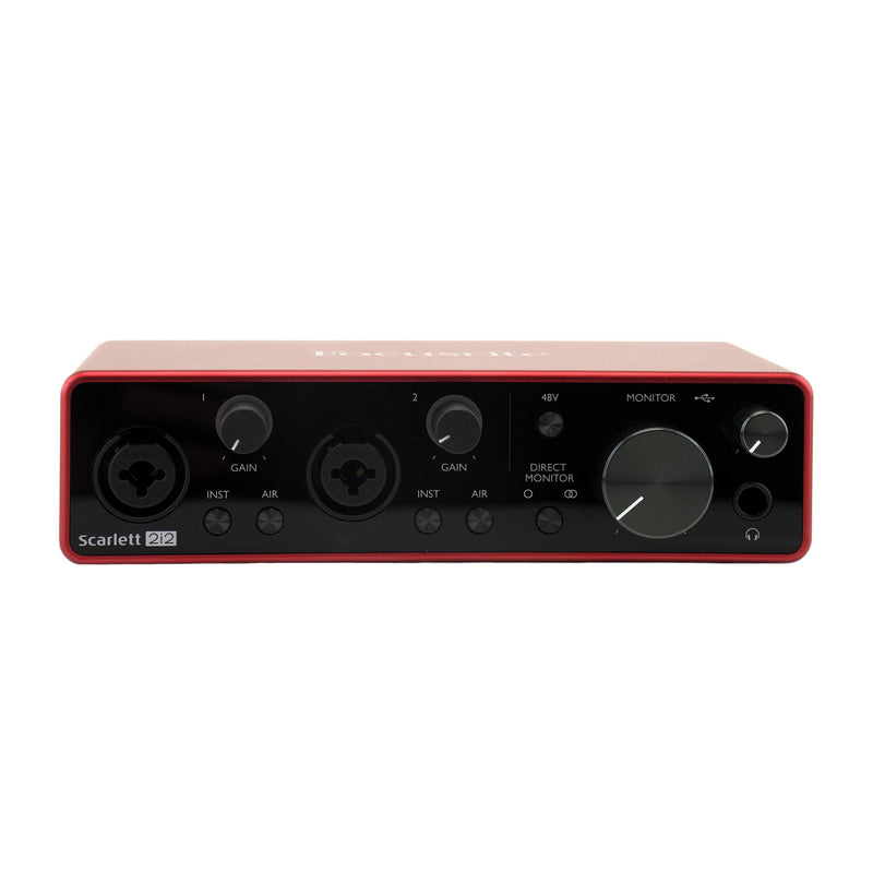 Focusrite Scarlett 2I2 3rd Generation USB Audio Interface