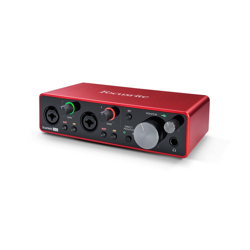 Focusrite Scarlett 2I2 Studio 3rd Generation USB Audio Interface