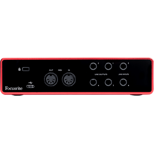 Focusrite Scarlett 4i4 3rd Generation USB Audio Interface