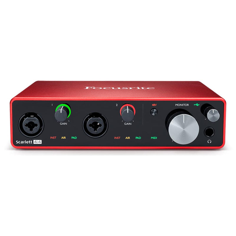 Focusrite Scarlett 4i4 3rd Generation USB Audio Interface