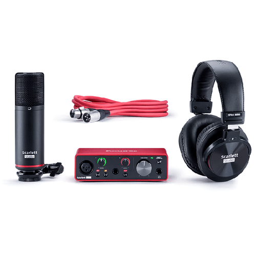 Focusrite Scarlett Solo Studio 3rd Generation USB Audio Interface Bundle