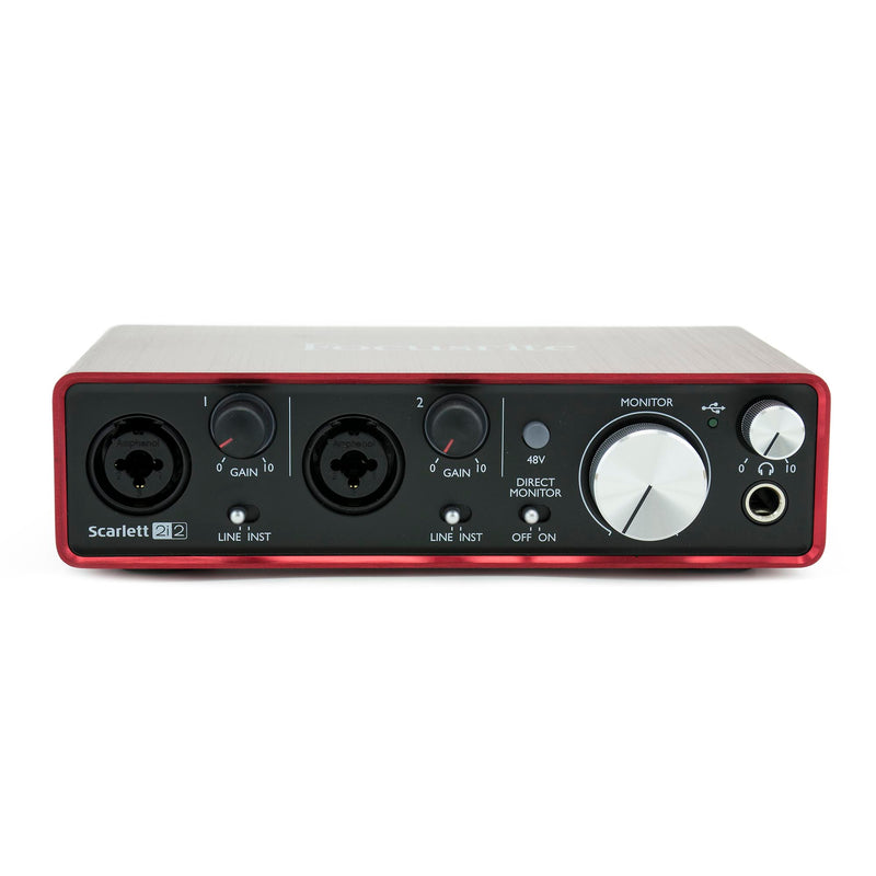 Focusrite Scarlett 2I2 USB Audio Interface 2nd Generation