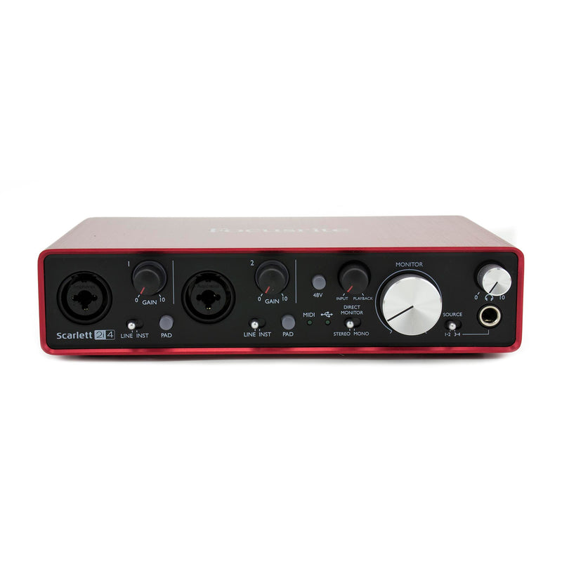 Focusrite Scarlett2I4 2-In/4-Out USB Interface