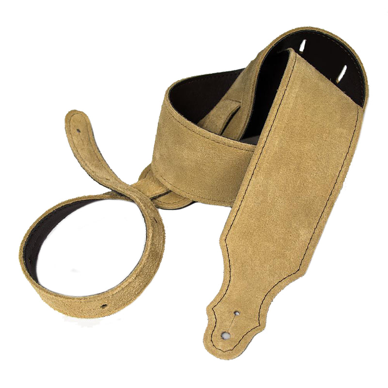 Franklin Strap 2.5'' Honey Suede Purist With Leatherette Backing