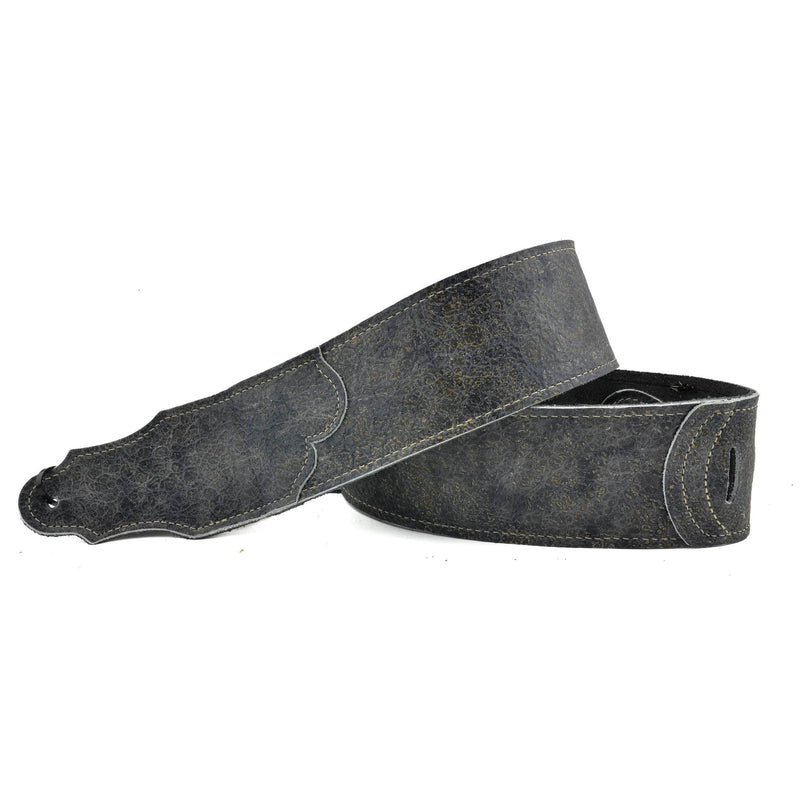 Franklin Strap 2.5" Original Distressed Leather Roadhouse Strap - Slate